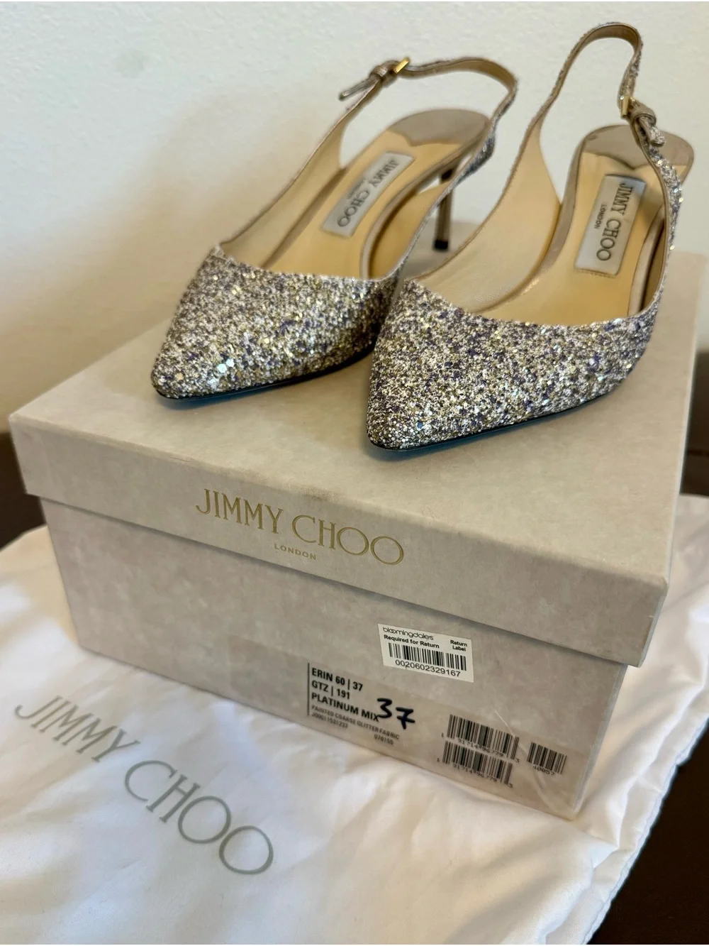 Jimmy Choo Erin 60 Size 37